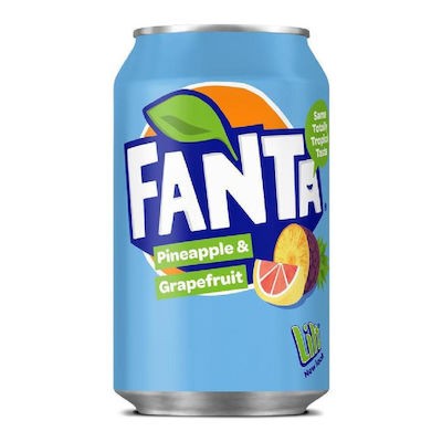 Fanta Αναψυκτικό με Grapefruit & pineapple 330ml